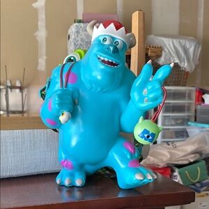 Blue and Pink Monster Action Figure Playset